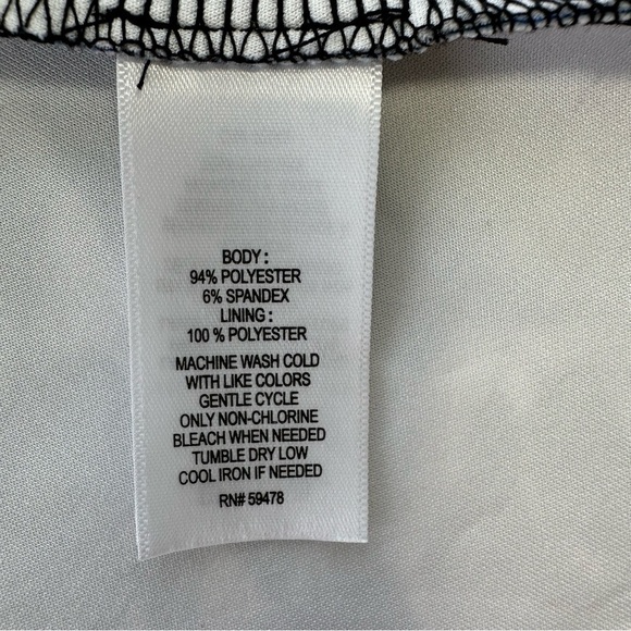 Cynthia Rowley fit &  flare dress with crew neckline and cap sleeves, midi - Picture 12 of 12